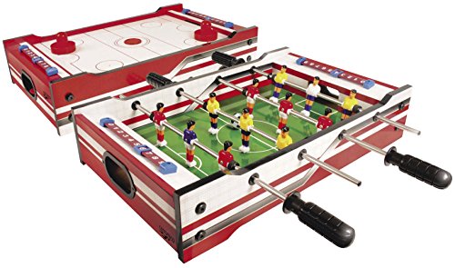 Multijuegos de sobremesa 2 en 1 Flip XM de Carromco, 06002