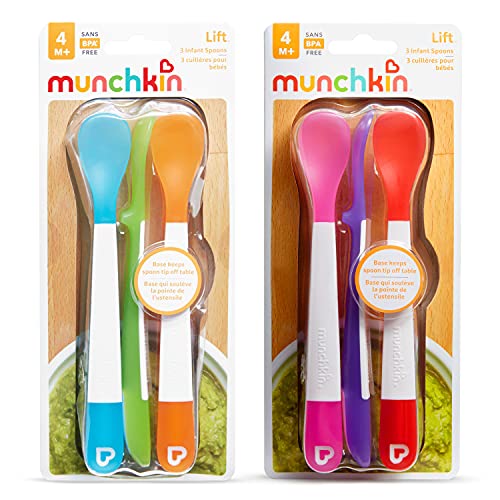 Munchkin 6 Piece Lift Infant Spoons by Munchkin