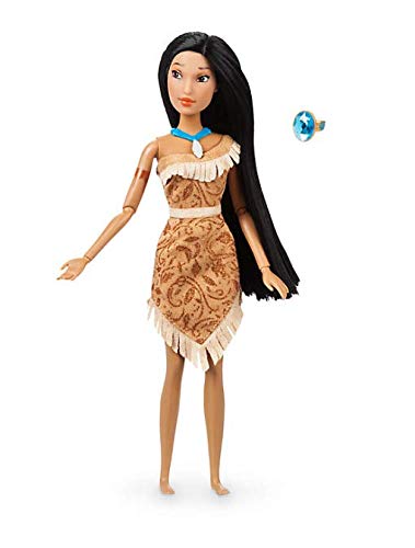 Muñeca clásica oficial Disney Pocahontas 30cm con anillo