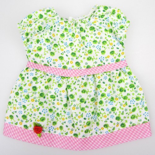 Muñecas Fashion Ropa Vestido Colorido de Paño para American Girl 18 Pulagdas - #3