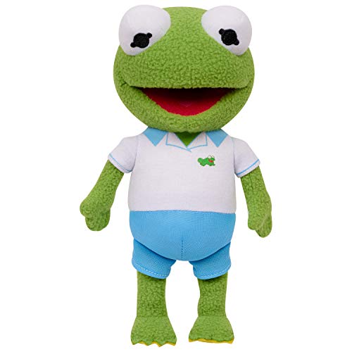 Muppets 14011 Disney Junior Babies Felpa de frijol de 20 cm, Kermit The Frog, verde, peluche