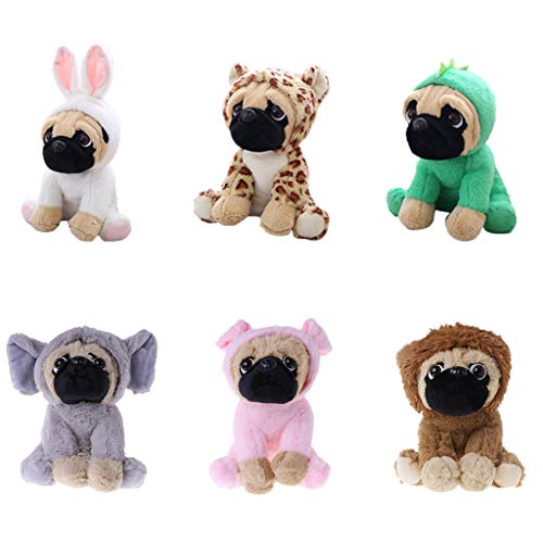 Museourstyty Stuffed Toys - Disfraz de perro con diseño de carlino