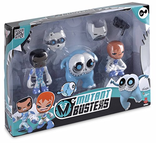 Mutant Busters - Set 3 Figuras Nieve, Pack 1 (Famosa 700012142)