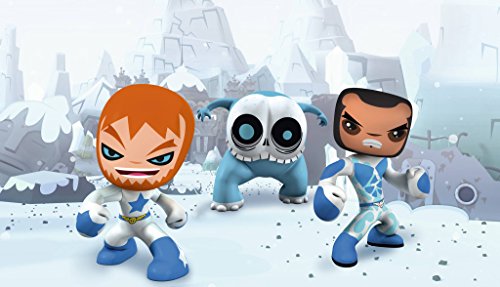 Mutant Busters - Set 3 Figuras Nieve, Pack 1 (Famosa 700012142)