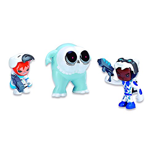 Mutant Busters - Set 3 Figuras Nieve, Pack 1 (Famosa 700012142)