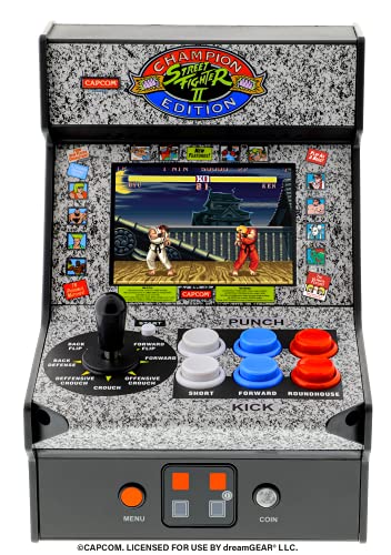 My Arcade DGUNL-3283 Street Fighter II Champion Ed. Micro Player Retro Arcade