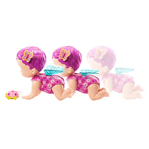 My Garden Baby GIGGLE & CRAWL BABY BUTTERFLY Doll, color (Mattel GYP31)