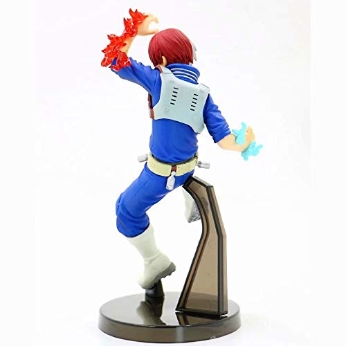 My Hero Academia Figura de acción Estatuas Todoroki Shoto / bakugou katsuki Estatuilla Adornos decorativos para el hogar Figura de PVC coleccionable Juguete de resina Muñeca Navidad Cumpleaños Regalo