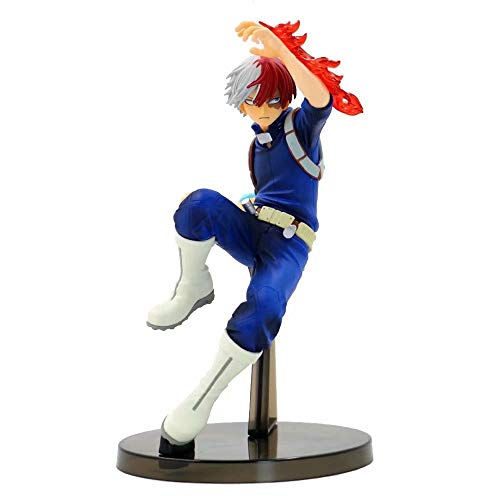 My Hero Academia Figura de acción Estatuas Todoroki Shoto / bakugou katsuki Estatuilla Adornos decorativos para el hogar Figura de PVC coleccionable Juguete de resina Muñeca Navidad Cumpleaños Regalo