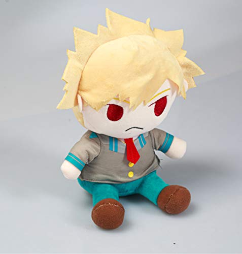 My Hero Academia Juguetes de peluche creativos suaves de peluche anime de peluche de cerdo muñeca de Navidad regalo de Año Nuevo 25 cm (Bakugou Katsuki)