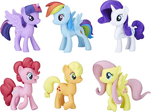 My Little Pony Applejack The Mane Ponies Collection - Juego de muñecas (3 pulgadas, multicolor)