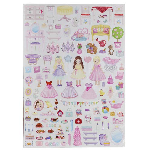 my style princess 8291.000 _ A – Póster con Adhesivo, Multicolor