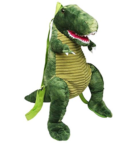 MYJP Home Style Serie - Mochila de peluche, diseño de dinosaurios, 40 cm, tamaño grande, diseño de dinosaurio, para guardería, para niños y niñas b S