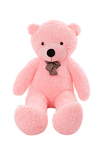 MyTeddyWorld Oso De Peluche Gigante 140-200 cm - Rosado 140 cm Grande Suave Osito De Felpa Regalo para Niños - Juegete De Peluche Ideal para Fiestas De Bodas Navidad Dia De San Valentin