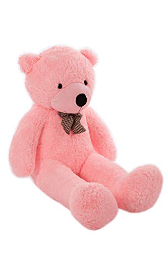 MyTeddyWorld Oso De Peluche Gigante 140-200 cm - Rosado 140 cm Grande Suave Osito De Felpa Regalo para Niños - Juegete De Peluche Ideal para Fiestas De Bodas Navidad Dia De San Valentin