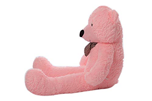 MyTeddyWorld - Oso de peluche grande, perfecto para cumpleaños, boda, día de San Valentín o Navidad, color rosa, 120 cm