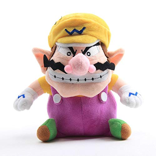 N\A 18-28cm Anime Mario Wario Luigi's Mansion Waluigi Peluches Muñeca, Peluches Juguetes, Regalo para Niños Decoración del Hogar del Coche 18-28cm 3 Piezas