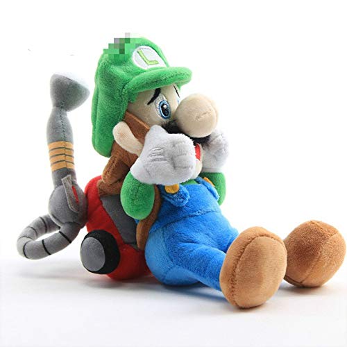 N\A 18-28cm Anime Mario Wario Luigi's Mansion Waluigi Peluches Muñeca, Peluches Juguetes, Regalo para Niños Decoración del Hogar del Coche 18-28cm 3 Piezas