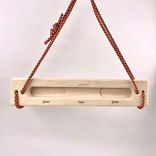 NANFAN Tabla De Ejercicios De Escalada En Roca Tabla De Entrenamiento para Colgar Tabla Práctica con Los Dedos Agarradera De Escalada Barra Entrenamiento,B