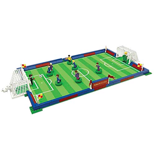 Nanostars FCB - Estadio con 9 figuras, 250 piezas (Giochi Preziosi NAN11010)