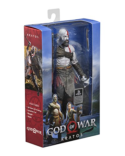 NECA- Figura Articulada God of War Kratos, Multicolor (NECA49323)