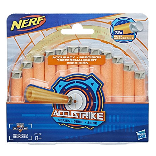 Nerf - Elite 12 Dardos accustrike (Hasbro C0162EU4)