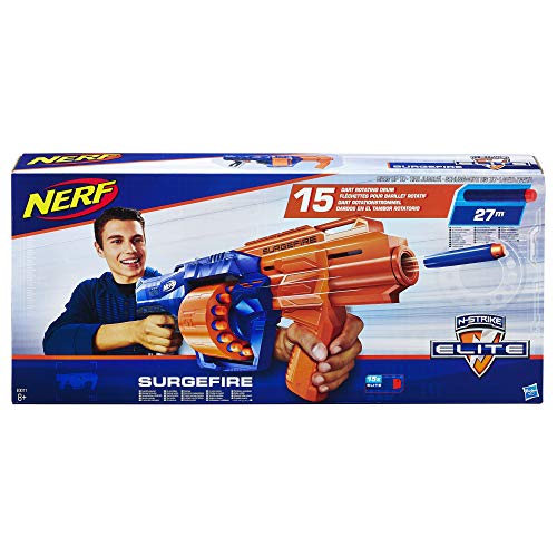 Nerf Elite Surgefire (Hasbro E0011EU4) + E6717EU4 Fortnite - SP L, Talla Única