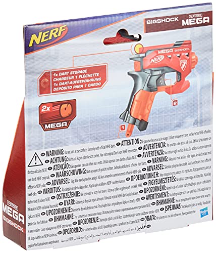 Nerf - Lanzadardos Bigshock (Hasbro A9314EU4)