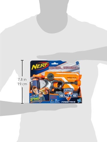 Nerf - Lanzadardos Firestrike Elite (Hasbro 53378E35) , Color/Modelo Surtido