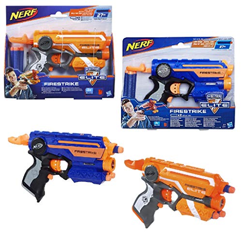 Nerf - Lanzadardos Firestrike Elite (Hasbro 53378E35) , Color/Modelo Surtido