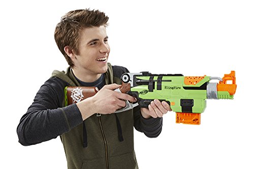 Nerf - Lanzadardos Slingfire Zombie (Hasbro A6563EU4)