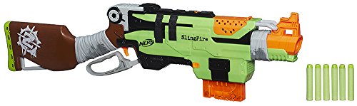 Nerf - Lanzadardos Slingfire Zombie (Hasbro A6563EU4)