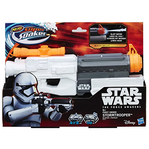 NERF Super Soaker B4441EU5 Star Wars Episodio VII Primer Orden Stormtrooper Blaster