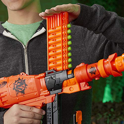 Nerf- Zombie Nailbiter Zoom and Doom, Multicolor (Hasbro E6163EU4) , Color/Modelo Surtido