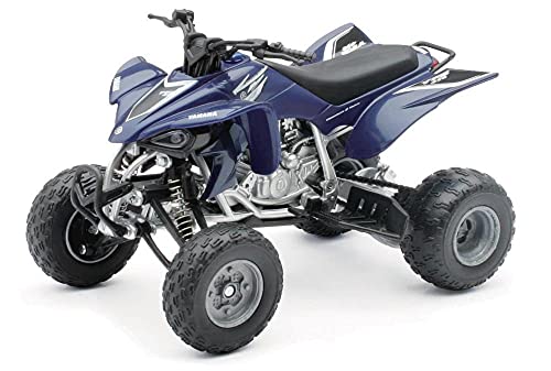 New Ray 42833 ATV JAPAN QUAD HONDA TRX-450R, SCALA 1:12,DIE CAST, blanco