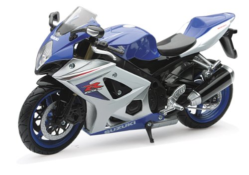 New Ray 57003 Modelo a Escala Moto - Suzuki GSX R1000 2008, Colores surtidos