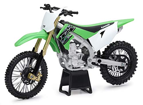 New Ray Kawasaki KX 450F Green 1/12 Diecast Motorcycle Model by