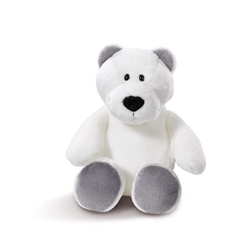 Nici 43625 - Oso Polar de Peluche (20 cm), Color Blanco