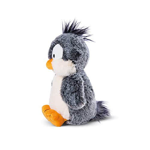 NICI 47263 Suave Juguete 25 cm, niños y bebés – Peluche Esponjoso para abrazar y Jugar – Tiernos pingüinos de la colección de Invierno, Gris/Blanco, Multicolor