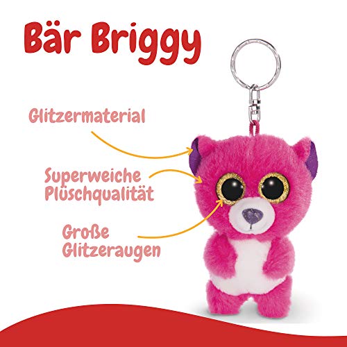 NICI - Oso Briggy Llavero, fucsia/blanco, 45541