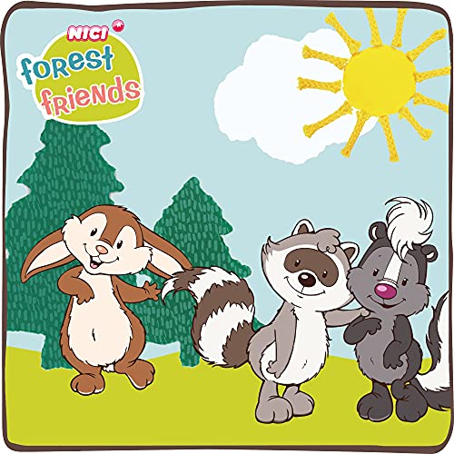 NICI Poline el tierno Conejito de Juguete 35cm – Conejo de Peluche para niñas, niños y bebés – Juguetes esponjosos para abrazar y Jugar – Suave muñeco para Mascotas – Colección Forest Friends