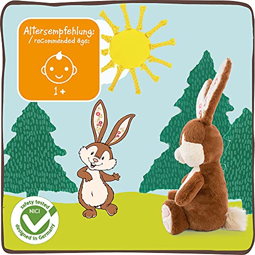 NICI Poline el tierno Conejito de Juguete 35cm – Conejo de Peluche para niñas, niños y bebés – Juguetes esponjosos para abrazar y Jugar – Suave muñeco para Mascotas – Colección Forest Friends