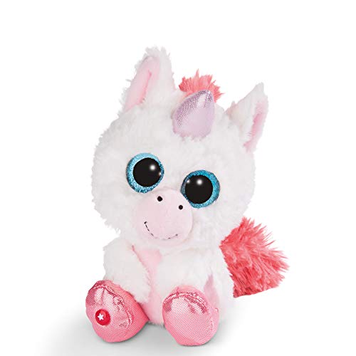 NICI- Unicornio Miky-Free Glubschis Peluche, Multicolor (45563)