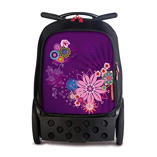 Nikidom - Roller XL Reef - Mochila con Ruedas - Medidas 53 x 38 x 23 cm - Capacidad 27 litros - Trolley Escolar - Robusto - Ergonómico - Práctico - Asa Telescópica 3 Alturas - Manillar Push/Pull