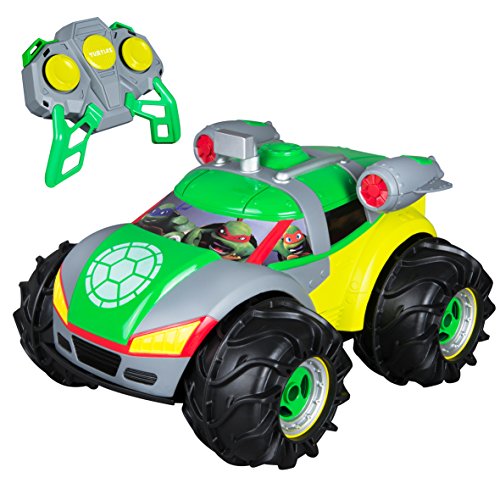 Nikko 9046 "R/C Teenage Mutant Ninja Tortuga vaporoozer electrónico Juguete