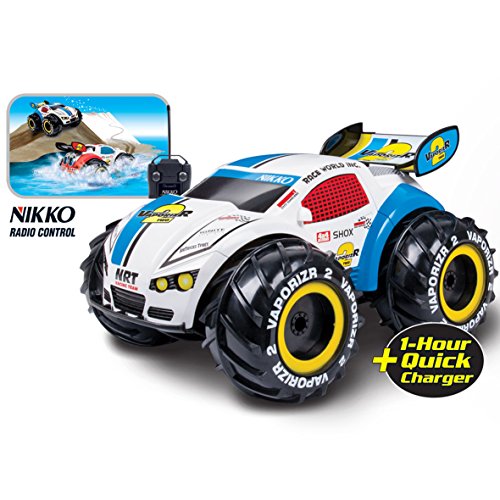 NIKKO Coche Teledirigido Radio Control anfibio con funciones especiales VaporizR 2 Azul , color/modelo surtido