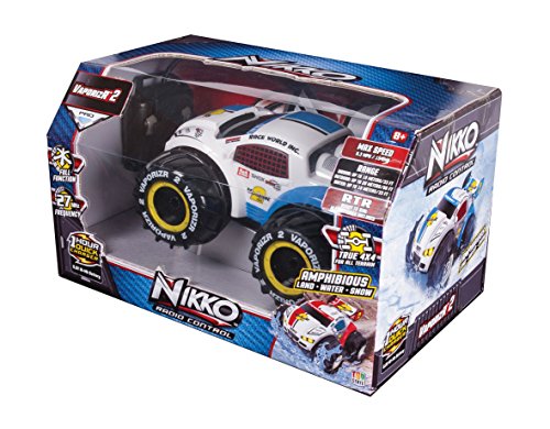 NIKKO Coche Teledirigido Radio Control anfibio con funciones especiales VaporizR 2 Azul , color/modelo surtido