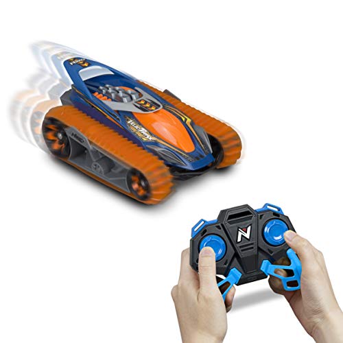 Nikko - VelociTrax - Coche Control Remoto - Coche R/C con batería - Coche de Juguete - Rotación de 360 Grados - para Uso en Interior y Exterior - 18 x 29 x 13 cm - Naranja