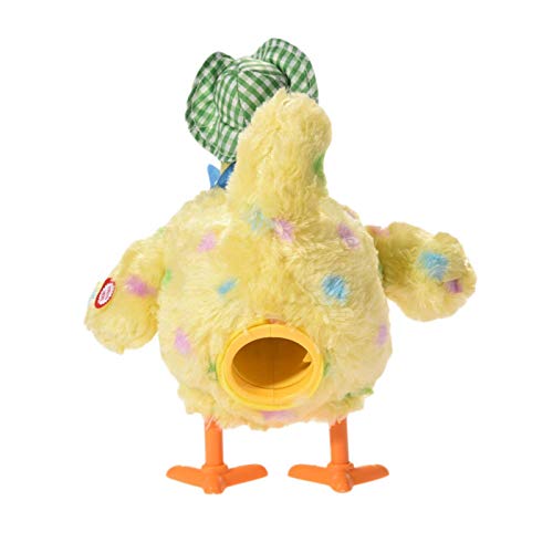 Nikula Plush Chicken Doll Gallina Pone Huevos De Juguete 3 Pilas AAA No Incluidas Here There Agreeable