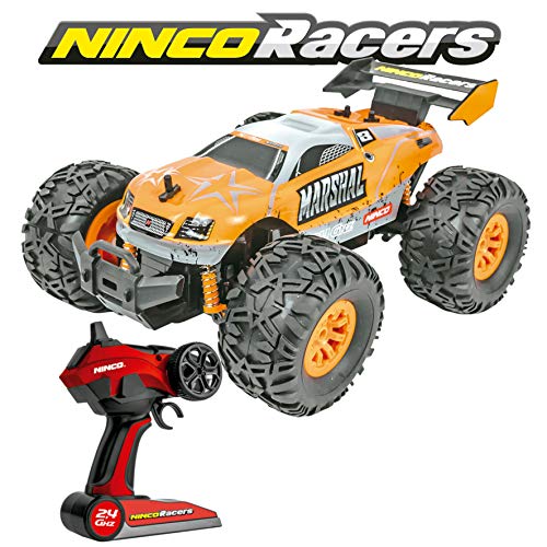 Ninco Coche teledirigido de carrocería ligera Hasta 15km/h. 2.4GHz Color: naranja Medidas: 29 cm x 19 cm, NH93131